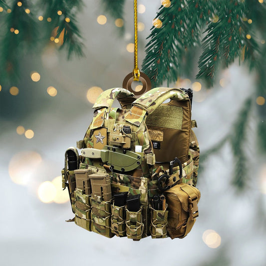 Soldier Ornament Dah Christmas Acrylic Ornament - Christmas Acrylic Ornament Decor - Christmas Gift For Soldier