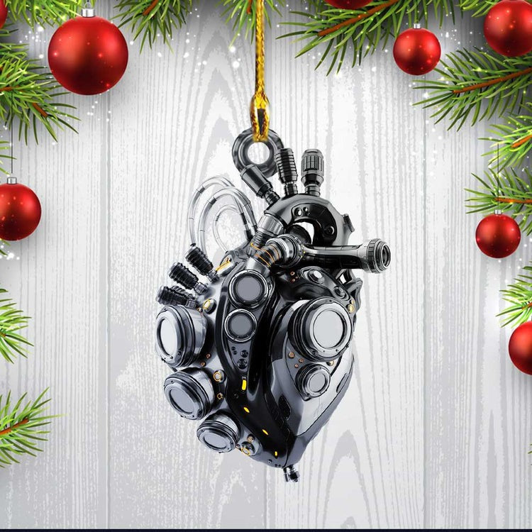 Mechanic Tool Box Ornament Christmas Acrylic Ornament, Mechanic Acrylic Ornament For Him