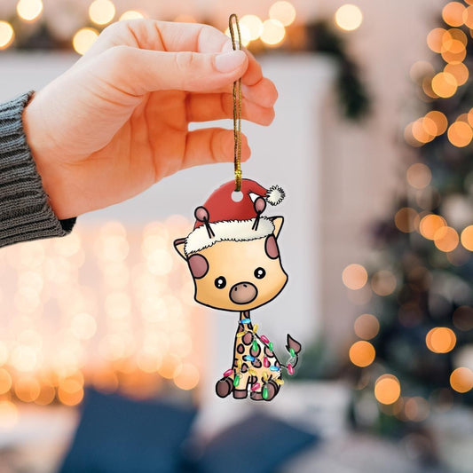 Giraffe Mica ornament - Amzanimalsgift