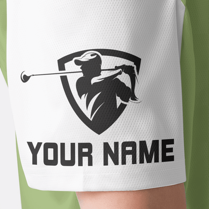 Golf Men Polo Shirt - Funny Custom Name Apparel, I'd Tap That Men Golf Polo Shirt - Personalized Gift For Golf Lover, Team, Golfers, Husband, Boyfriend - Cerigifts