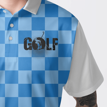 Golf Men Polo Shirt - Funny Custom Name Apparel, I'd Tap That Men Golf Polo Shirt - Personalized Gift For Golf Lover, Team, Golfers, Husband, Boyfriend - Cerigifts