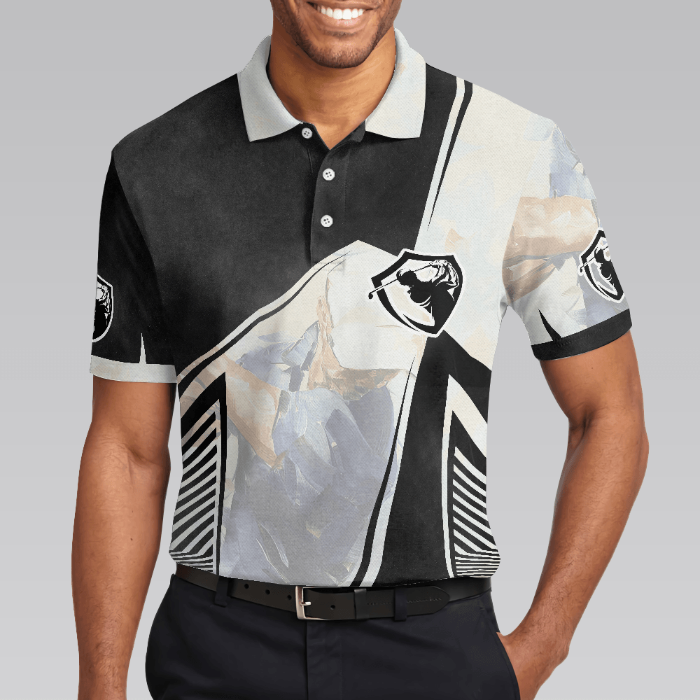 Golf Men Polo Shirt, Golf Saved Me Golfing Polo Shirt, Best Golf Shirt For Men - Perfect Gift For Golfers, Golf Lovers - Cerigifts