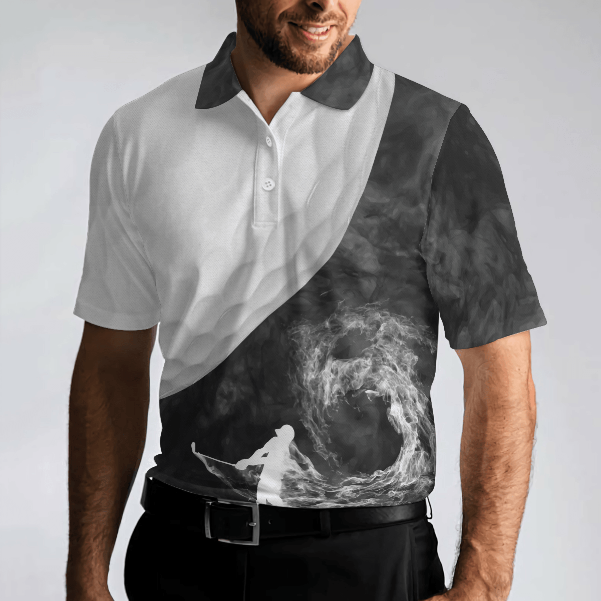 Men Golf Polo Shirt - I Don't Often Play Golf Funny Golfing For Golfer Golf Polo Shirt, Black And White Golf Shirt With Sayings, Best Gift For Men, Golf Lover - Cerigifts