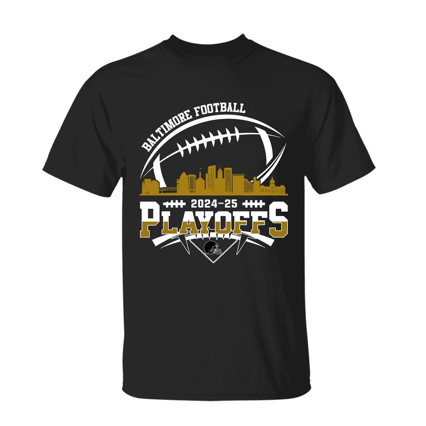 Baltimore American Football 2024-25 Playoffs Skyline Sweatshirt, Baltimore Game Day Division Sweatshirt, Playoffs Sweatshirt For Baltimore Football