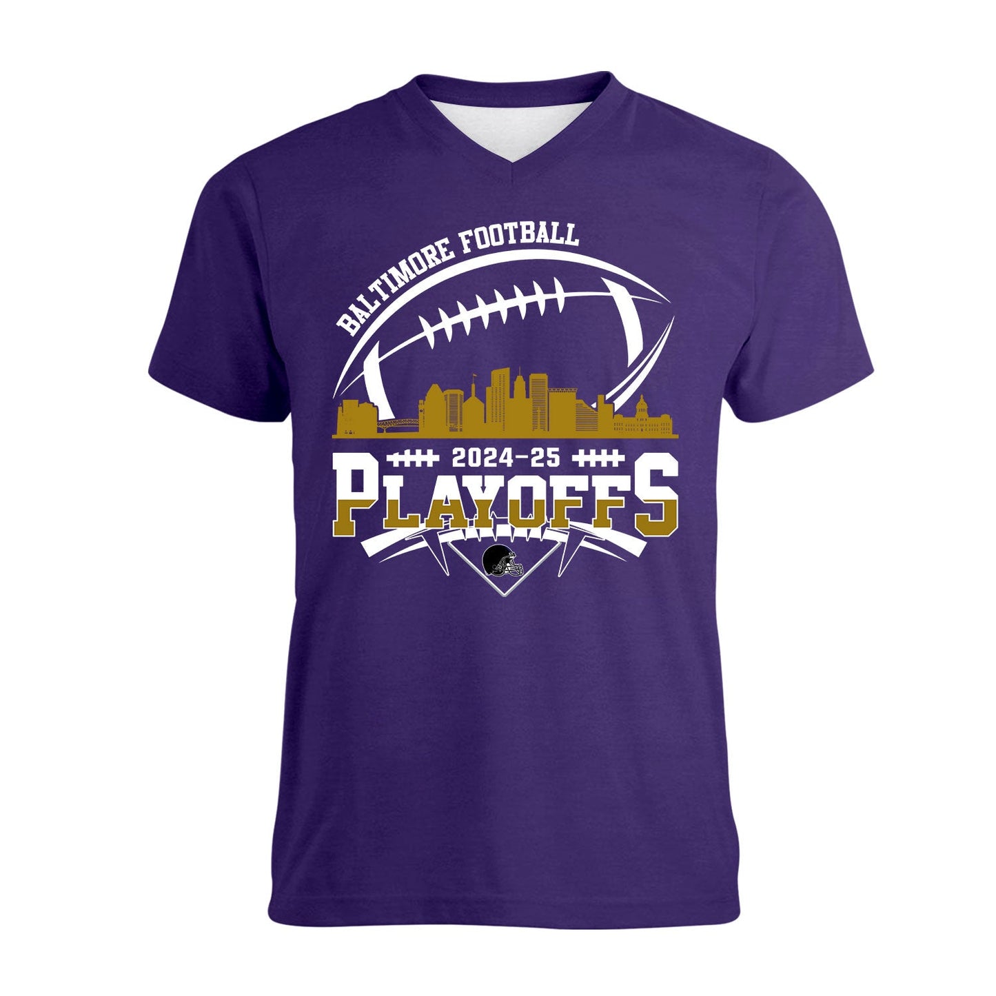 Baltimore American Football 2024-25 Playoffs Skyline Sweatshirt, Baltimore Game Day Division Sweatshirt, Playoffs Sweatshirt For Baltimore Football