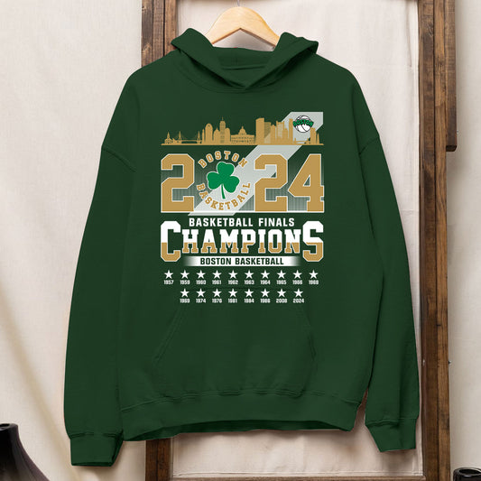 Boston American Basketball 2024 Playoff Final Champions Hoodie, Basketball Champs Shirt For Boston Basketball Fans