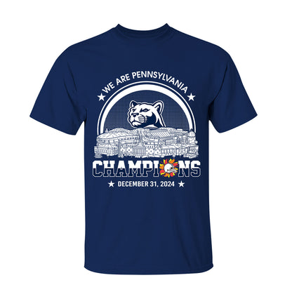We Are Pennsylvania Football 2024 Fiesta Champions Skyline Long Sleeve Shirt, 2024 Fiesta Champs Long Sleeve Shirt For Pennsylvania Football Fans