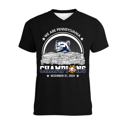 We Are Pennsylvania Football 2024 Fiesta Champions Skyline Long Sleeve Shirt, 2024 Fiesta Champs Long Sleeve Shirt For Pennsylvania Football Fans