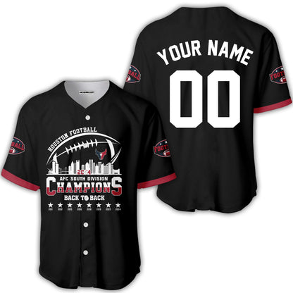 2024 Houston American Football AFC South Champions Custom Hoodie Shirts, Custom Houston Football Division Champion Hoodie Apparel