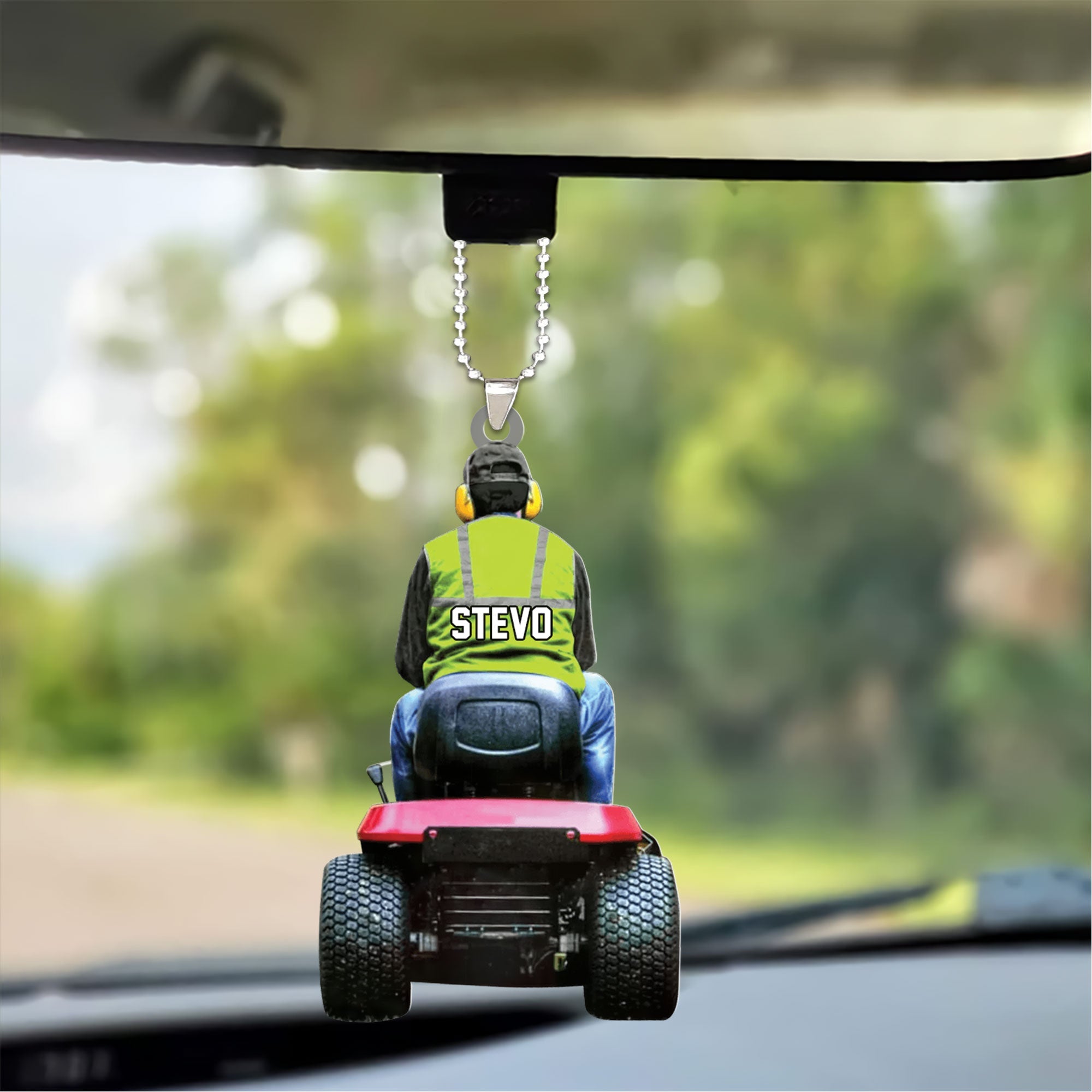 Personalized Lawn Mower Christmas Car Ornament For Lawn Mower - Christmas Gift For Decor Home, Hanging Tree