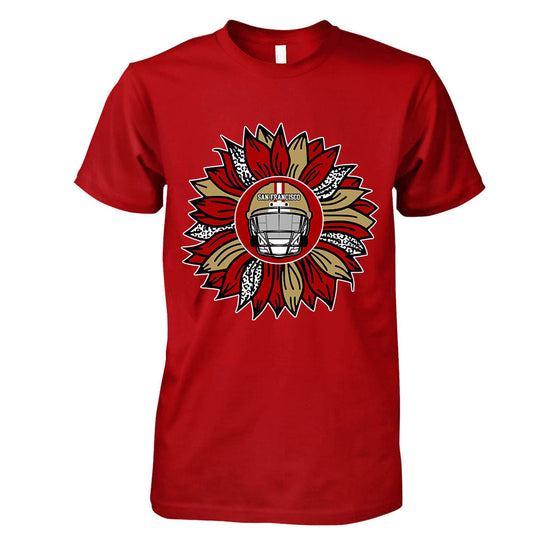San Francisco Football Sunflower Shirt, Hoodie, Sweatshirt- Football Shirt for San Francisco - San Francisco Men Womens sport sunflower TShirts