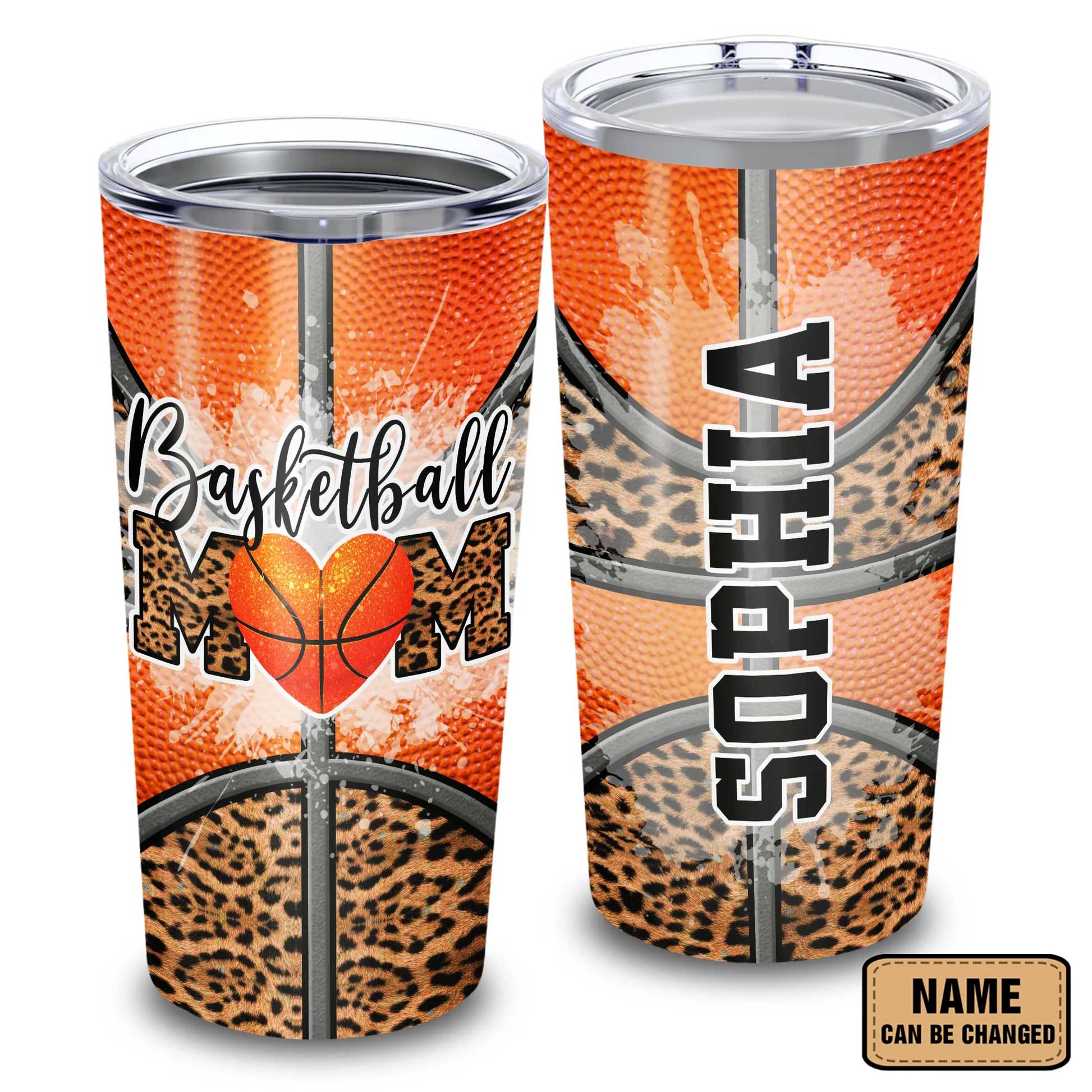 Best Personalized Mother's Day Gifts Tumbler - Custom Gift For Mother's Day, Presents for Mom - Basketball Mom Tumbler