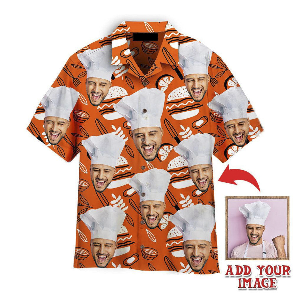 Chef Jacket Hawaiian Shirt