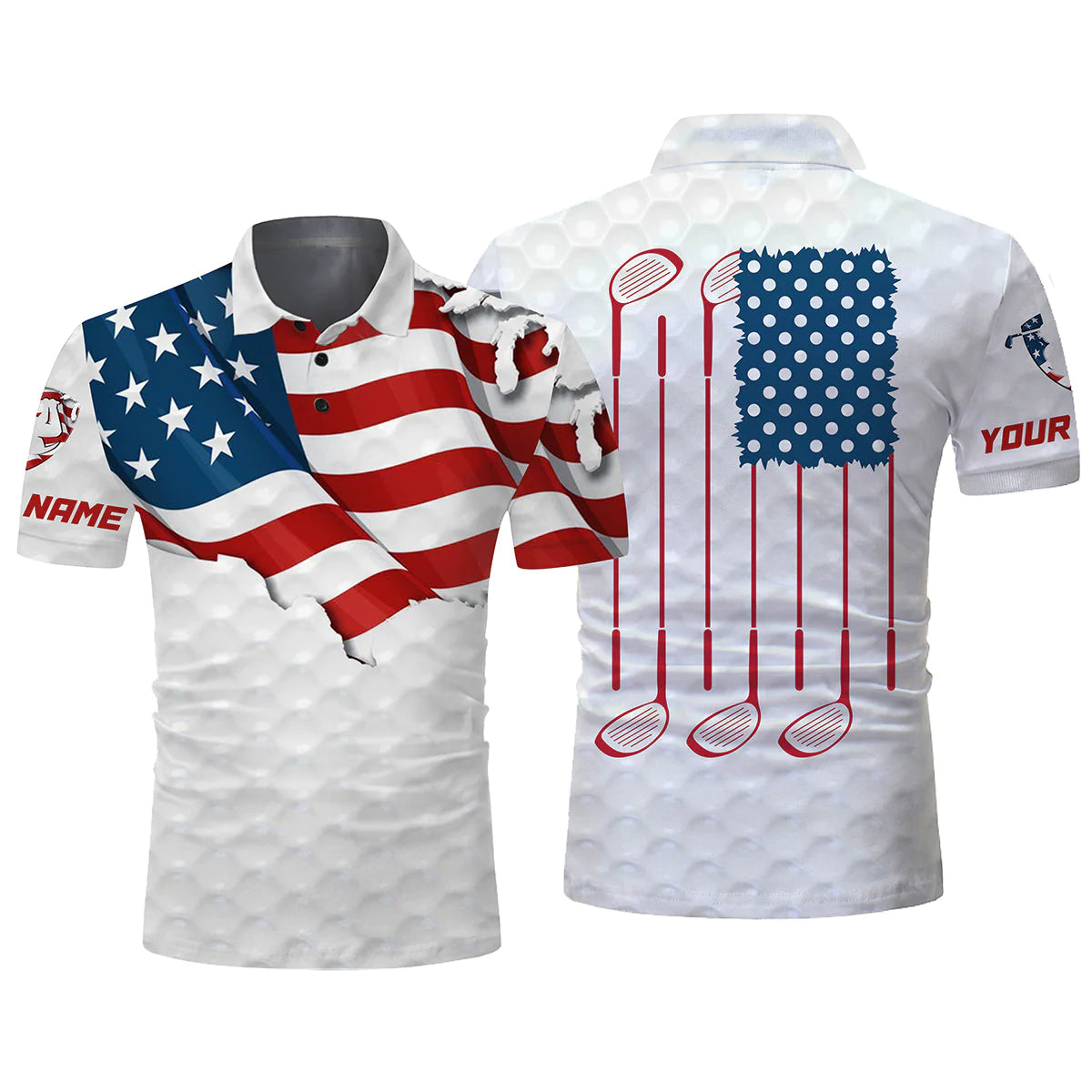 Custom Name America Red, White & Blue Baseball Jersey Shirt Sport