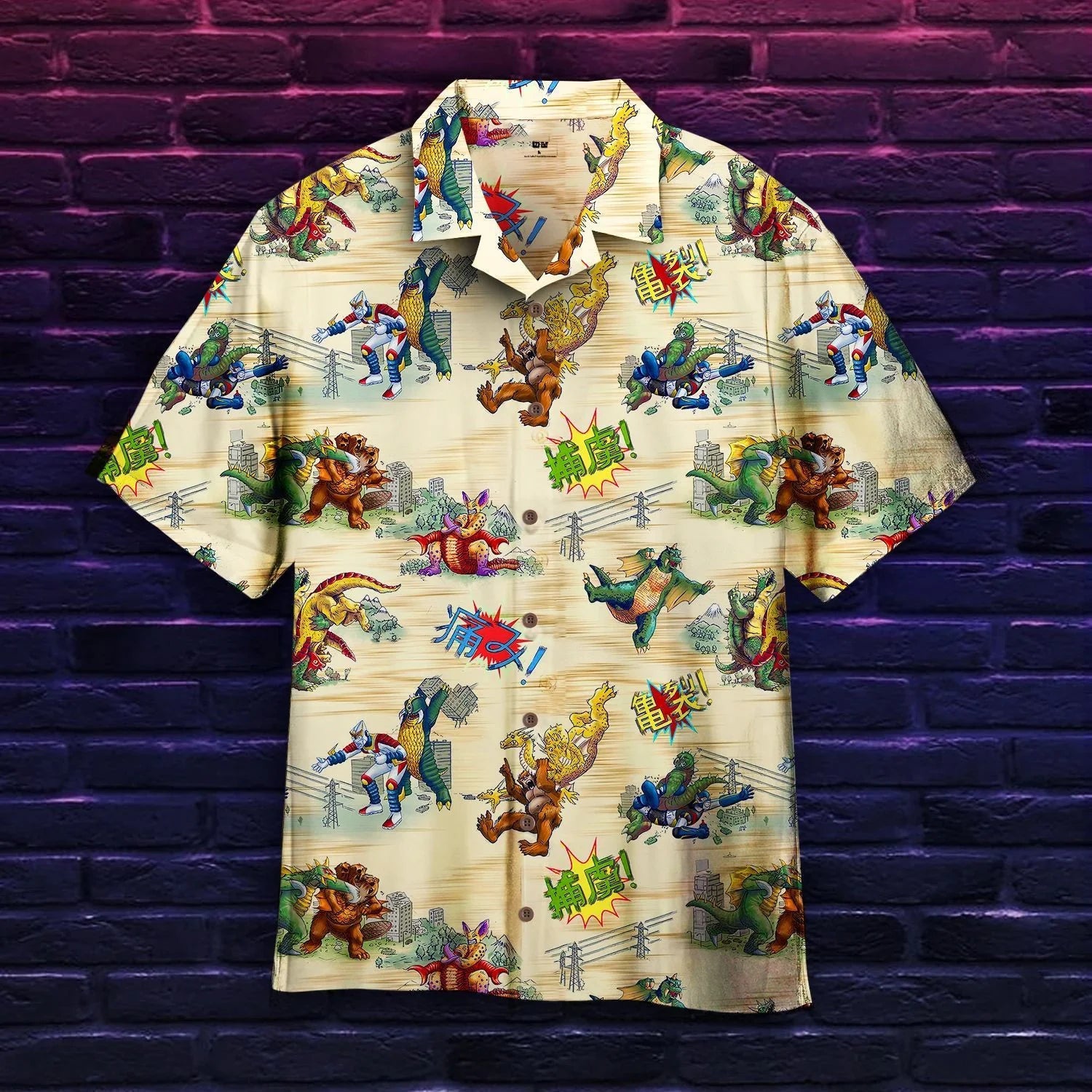 Godzilla King Of Monster Hawaiian Shirt - Summer Gifts For Men, Women