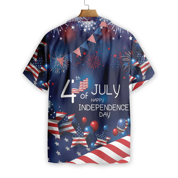 Washington Capitals NHL Hawaiian Shirt 4th Of July Independence