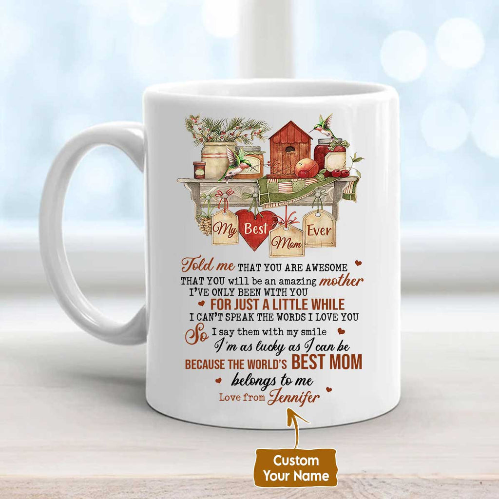 Worlds Best Mom Mug Personalized – Personalized Drawing Gifts