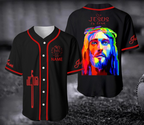 best new hot shirt Jesus Loving Christian Baseball Jersey classic new 3D  shirt