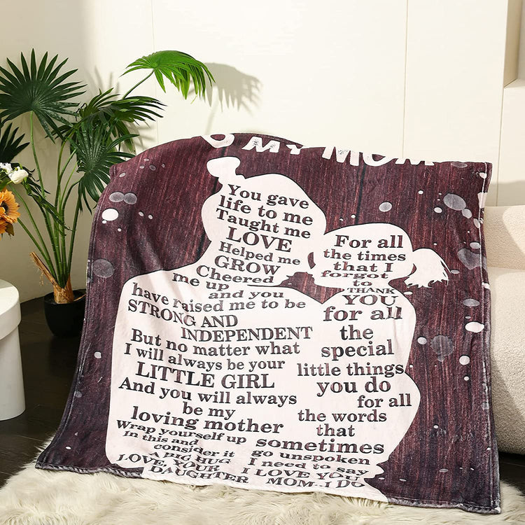 Mother's Day Blanket, Mother's Day Custom Gift From Son Daughter Kid, -  Cerigifts