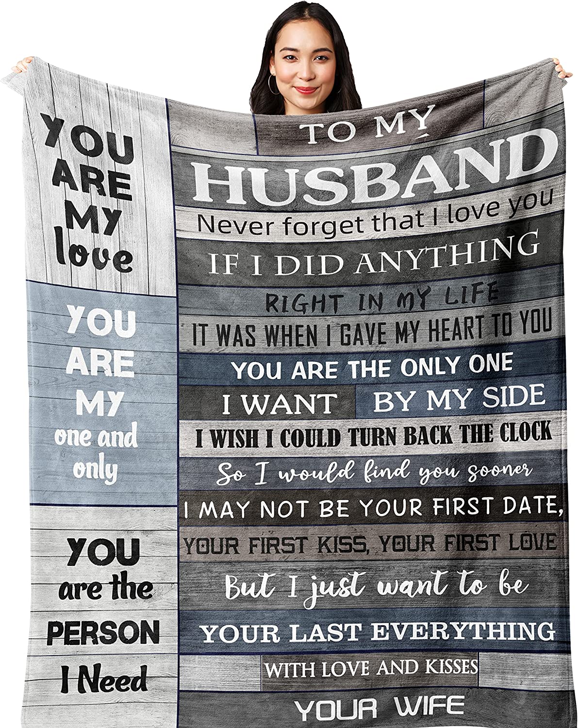 Blanket Gifts for Husband, To My Husband Blanket From Wife, Gifts For Husband From Wife, Best Gifts Ideas For Husband, I Love You Blanket Gift for Husband From Wife