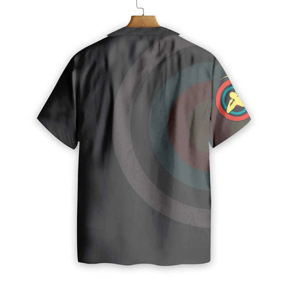 Cool Archer Archery Hawaiian Shirt, Aim Exhale Shoot Aloha Shirt For Men Women, Perfect Gift For Archery Lovers