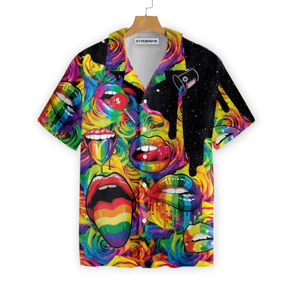 Always Proud LGBT Hawaiian Shirt, Rainbow Flag Aloha Shirt For Men And Women, Best Gift For Proud LGBT