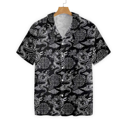 Asian Dragon Hawaiian Shirt, Dragon Aloha Shirt For Men & Women, Best Gift For Dragon Lovers, Summer, Husband, Wife, Boyfriend, Girlfriend