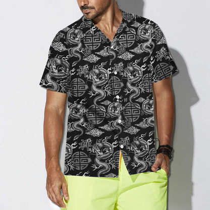 Asian Dragon Hawaiian Shirt, Dragon Aloha Shirt For Men & Women, Best Gift For Dragon Lovers, Summer, Husband, Wife, Boyfriend, Girlfriend