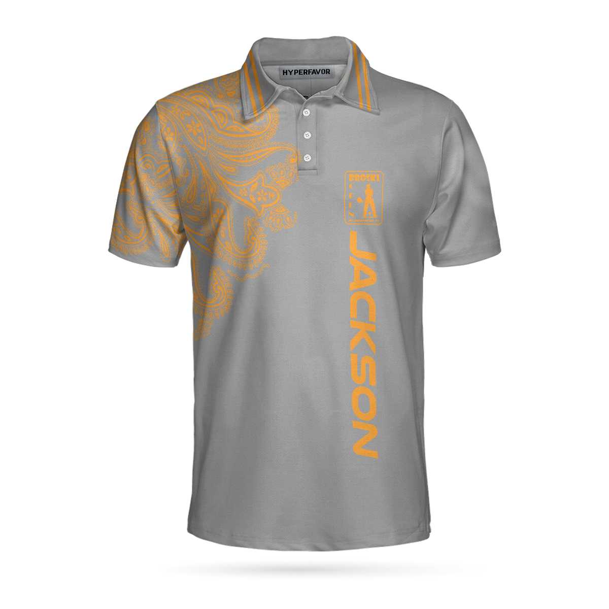 Broski Open Golfer Custom Polo Shirt, Best Golf Gift Idea For Golfers, Custom Polo Shirt For Men, Gift For Golfer Man