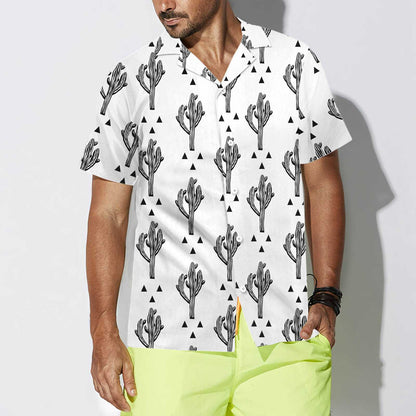 Cactus Seamless Pattern Hawaiian Shirt, Best Gift For Friend, Family
