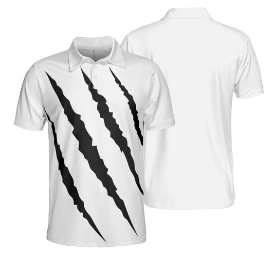 David Johnson White Version Polo Shirt, Short Sleeve Men Polo Shirt, Best Gift For Men, Polo Shirt Gift For Men Golfers