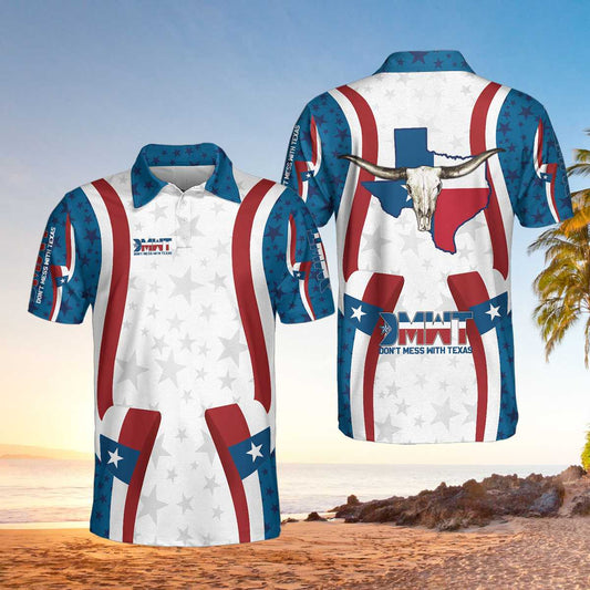 Don't Mess With Texas Polo Shirt, Texas Map Polo Shirt, Best Texas Shirt For Men, Polo Shirt Gift For Men, Best Gift For Texas Lovers