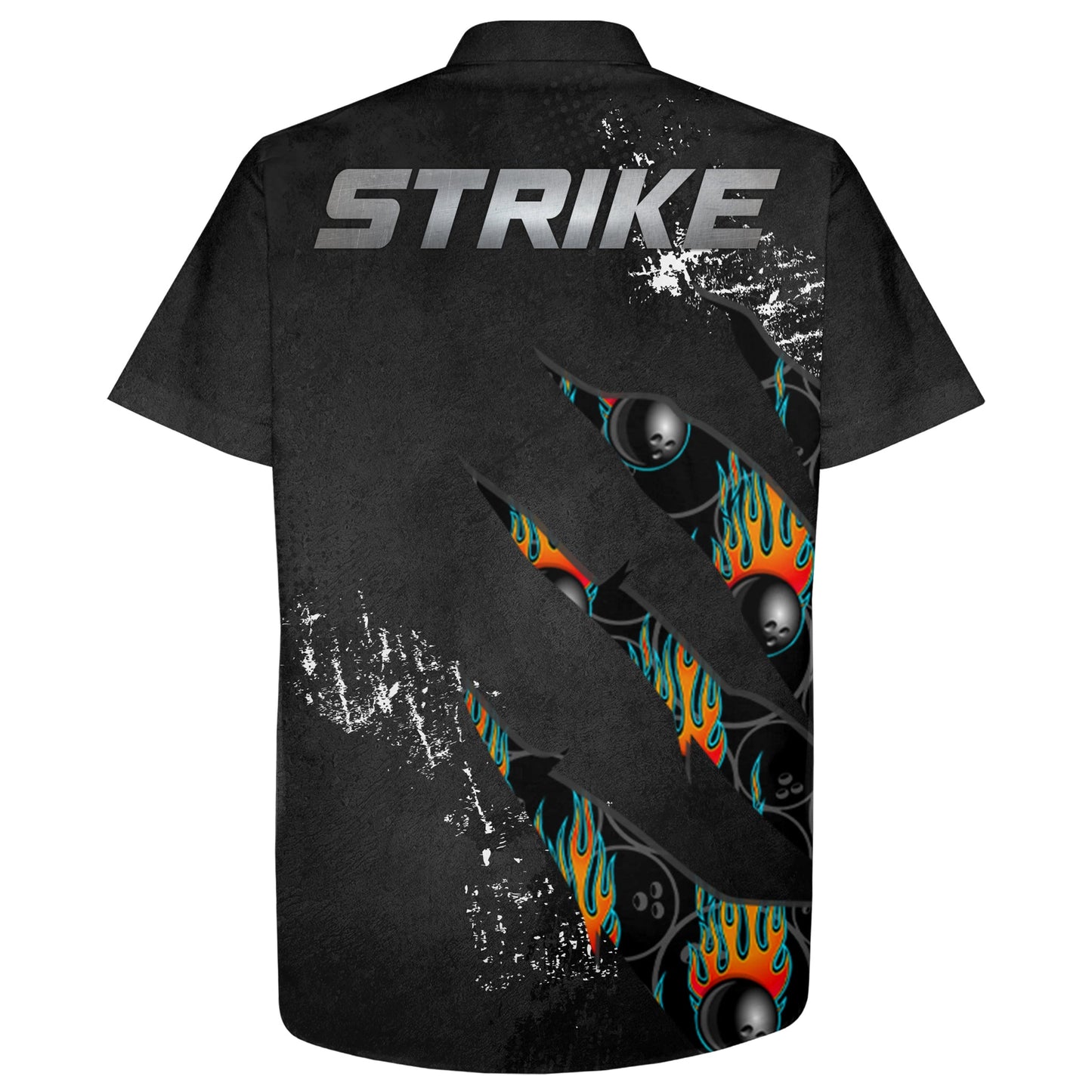 Personalized Bowling Hawaiian Shirts, Custom Name Bowling Hawaiian Shirt, Bowling Aloha Shirt Strike For Friends, Family, Bowling Team