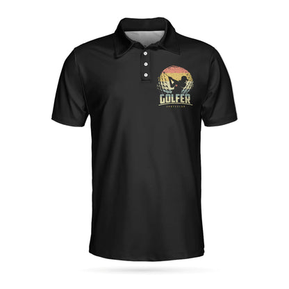 Vintage Palette Golf Ball Men Polo Shirt, I Play Too Much Golf Polo Shirt, Best Golf Shirt For Men, Gift For Golfers