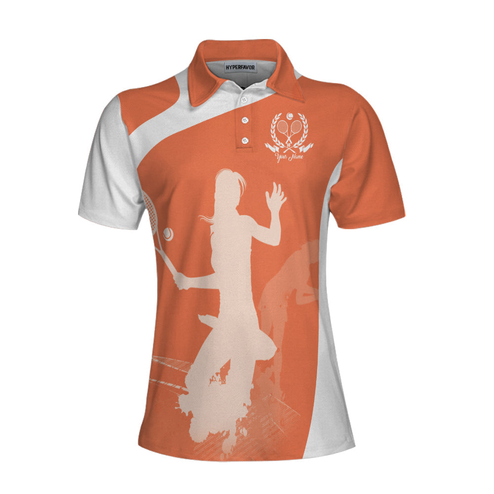 Tennis Custom Women Polo Shirt, Personalized Tennis Gift For Ladies, I'm not Swearing I'm Using My Tennis Words Custom Short Sleeve Women Polo Shirt