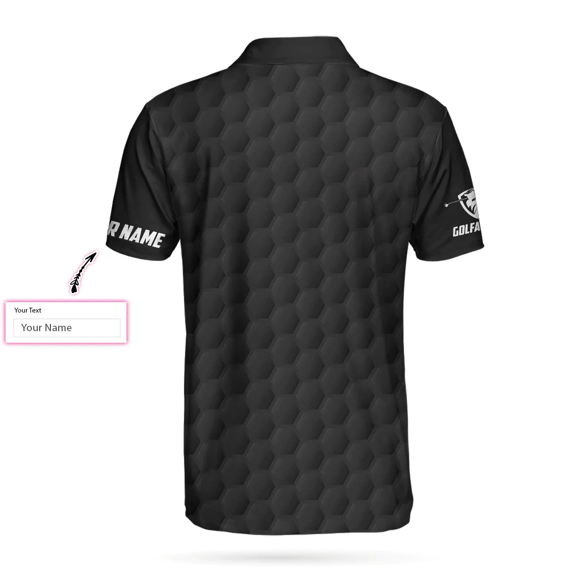Personalized Golfing King Card Men Polo Shirt, King Of Swing Golf Custom Polo Shirt, Best Golf Shirt For Male