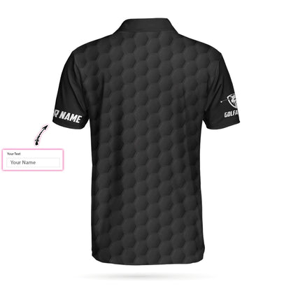 Personalized Golfing King Card Men Polo Shirt, King Of Swing Golf Custom Polo Shirt, Best Golf Shirt For Male