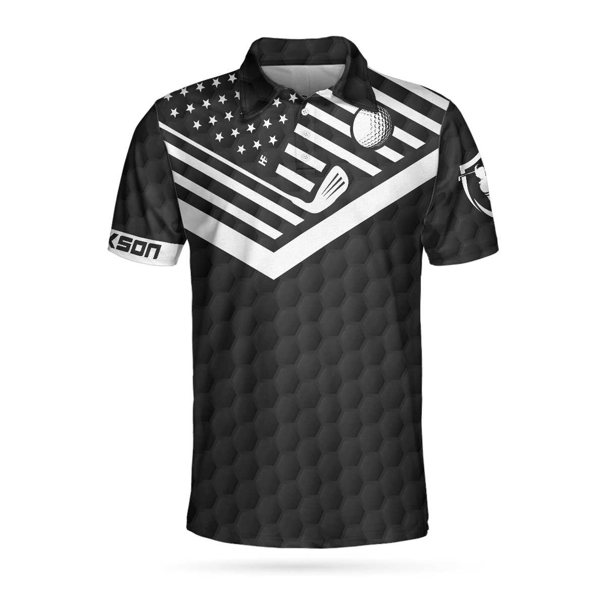 To Find A Man’s True Character American Flag Custom Polo Shirt, Personalized Golf Shirt - Perfect Gift For Women