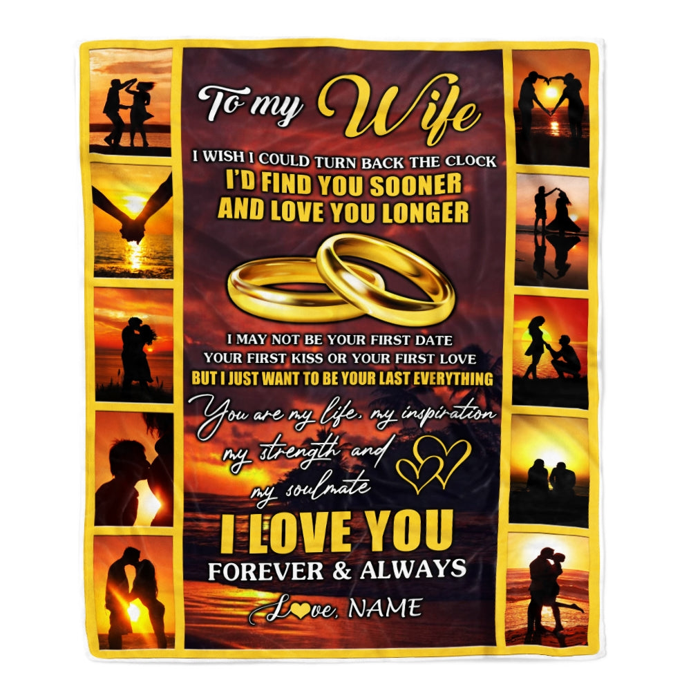 Romantic Valentine's Day Mug Gift, To My Wife I Wish Find You