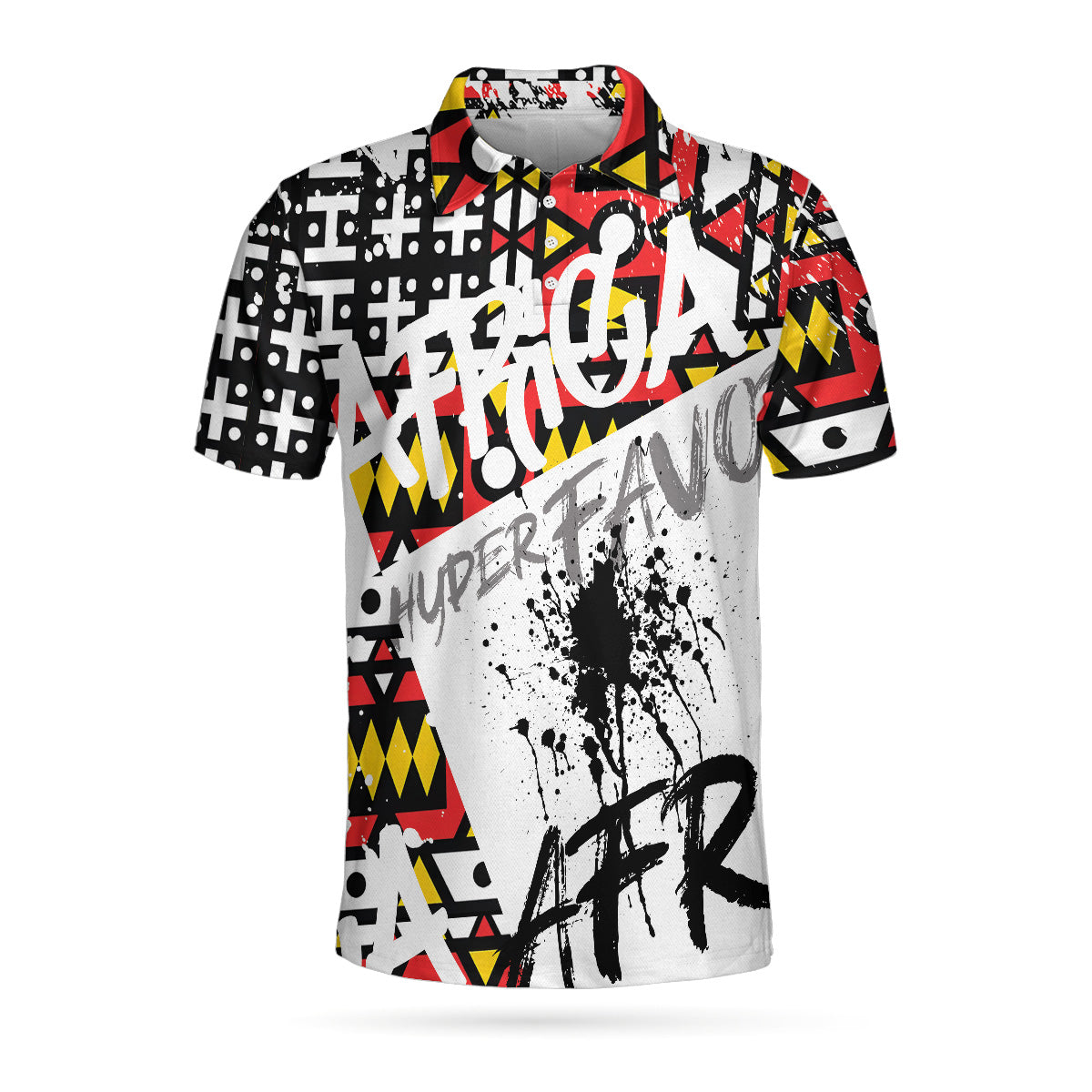 Samakaka Pattern Africa Polo Shirt, Wet Ink African Shirt For Men, Black Lives Matter Shirt - Perfect Gift For Men, Africans
