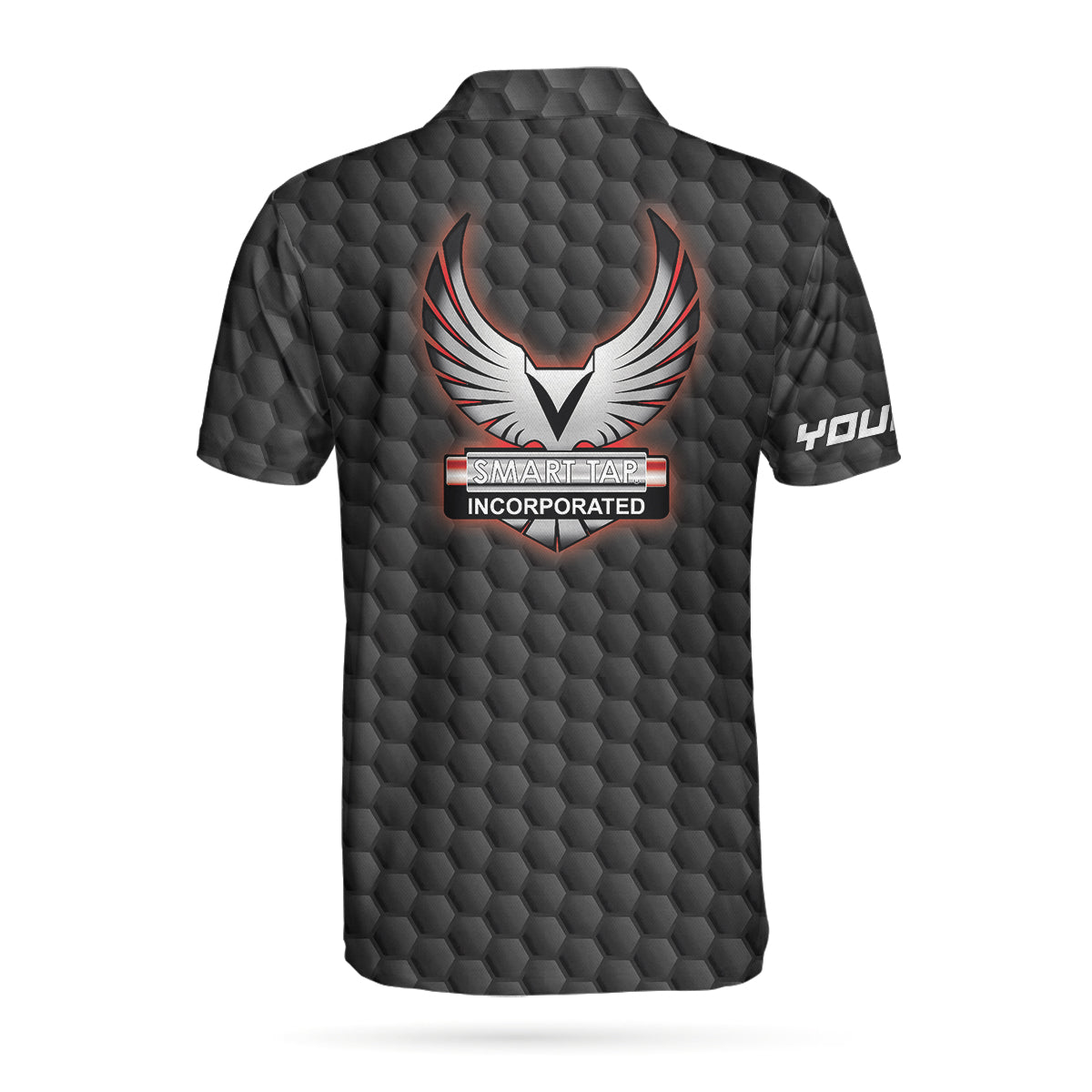 Smart Tap Bowling Pin American Flag Custom Polo Shirt, Eagle Symbol Polo Shirt, Best Polo Shirt For Bowlers - Perfect Gift For Men, Bowling Lovers