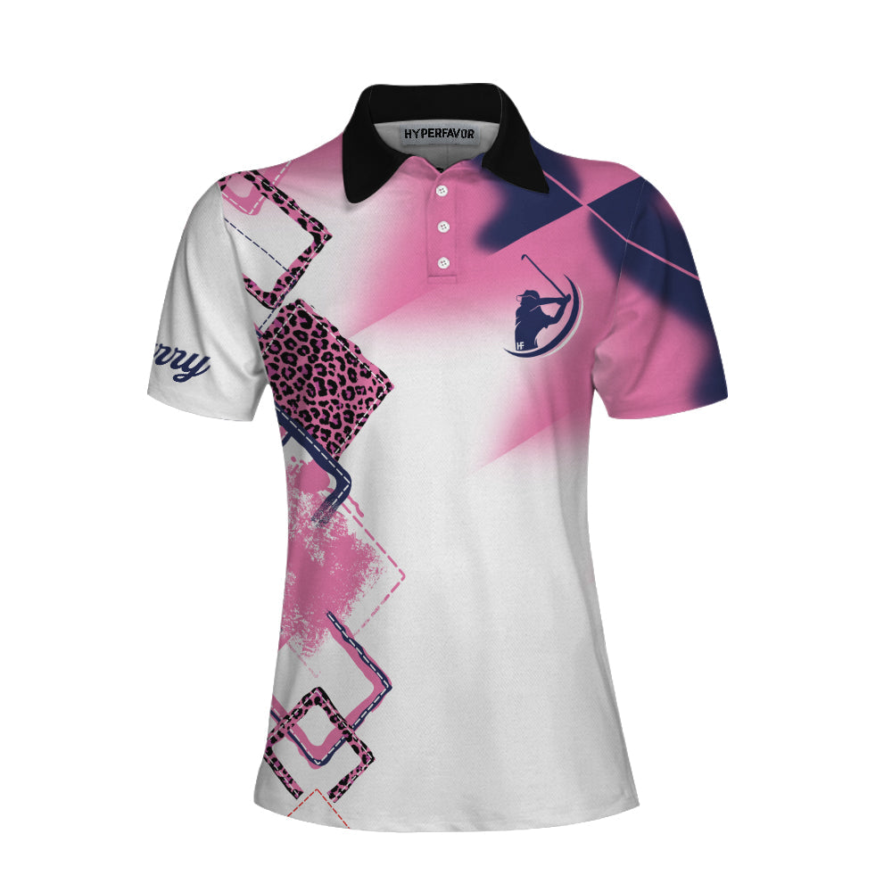 Swing Swear Repeat Custom Short Sleeve Women Polo Shirt - Perfect Gift For Women