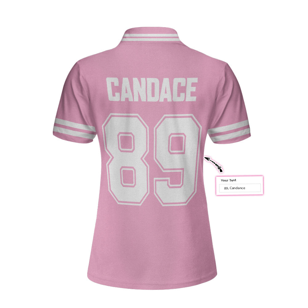 Tackle Cancer Breast Cancer Awareness Custom Short Sleeve Women Polo Shirt, Personalized Gift Idea For Survivors - Perfect Gift For Men