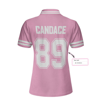 Tackle Cancer Breast Cancer Awareness Custom Short Sleeve Women Polo Shirt, Personalized Gift Idea For Survivors - Perfect Gift For Men