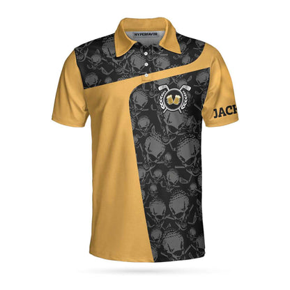 That's What I Do I Drink Beer & Play Golf Custom Polo Shirt, Customized Drinking Golf Shirt For Male Golfers - Perfect Gift For Men