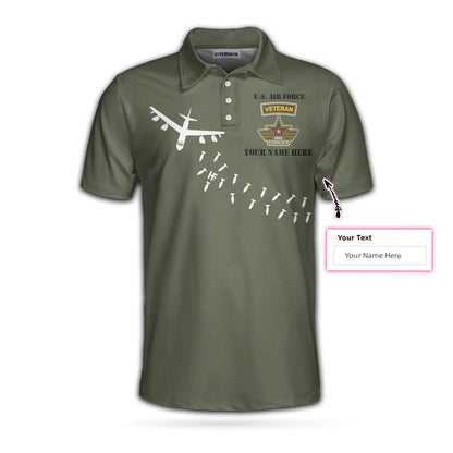 The BUFF It's An USAF Thing You Wouldn't Understand The Big Ugly Fat Fucker Custom Polo Shirt, Veteran Gift Idea - Perfect Gift For Men