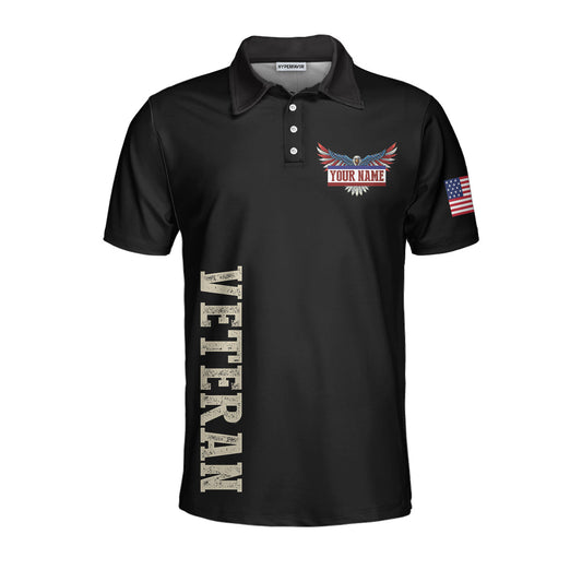 The US Veteran We Went Anyway Custom Polo Shirt, Personalized Gift Idea For Veterans, American Flag Polo Shirt - Perfect Gift For Men