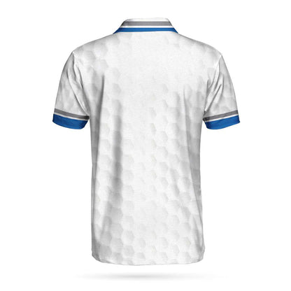 Wolfgang Capital Argyle Pattern With Golf Ball On Tee Custom Polo Shirt - Perfect Gift For Men
