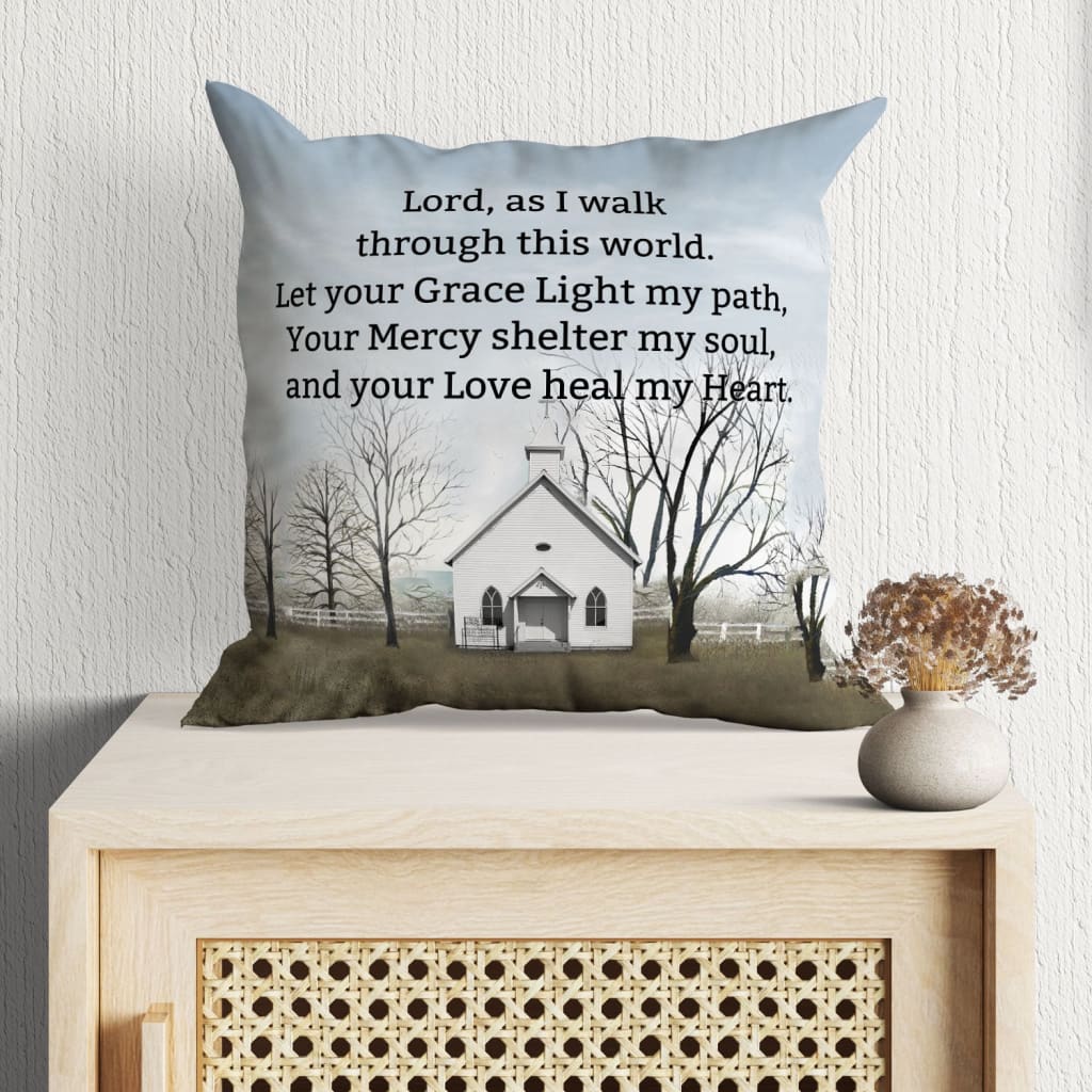 Jesus Pillow - Gift For Christian Pillow - A daily prayer Pillow