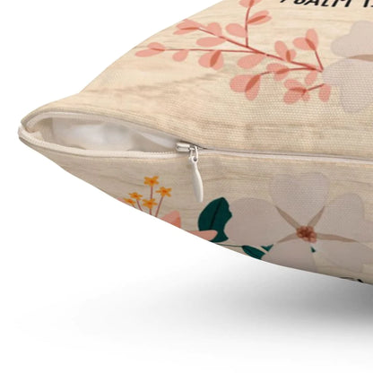 Bible Verse Pillow - Jesus Pillow - Gift For Christian- Psalm 150:6 Let Everything That Has Breath Praise The Lord Pillow